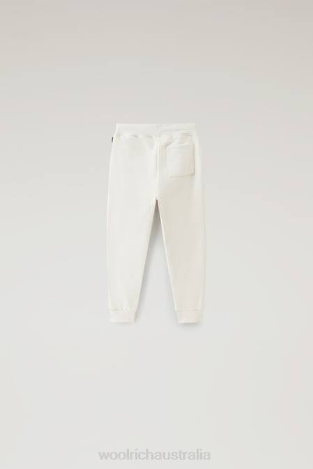 Woolrich Boys B Fleece Sweatpants Milky Cream Clothing J026885