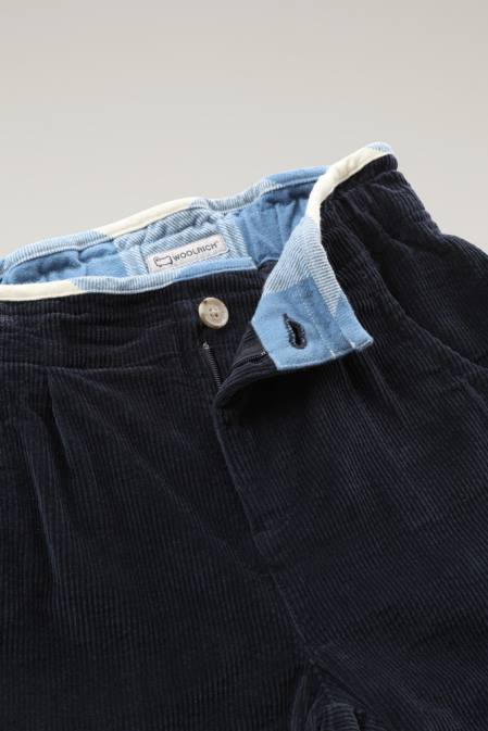Woolrich Girls G Corduroy Pants Melton Blue Clothing J026917
