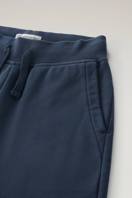 Woolrich Girls G Fleece Sweatpants Melton Blue Clothing J026884