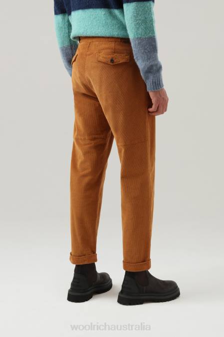 Woolrich Men Garment-Dyed Pants in Corduroy Firwood Clothing J026764
