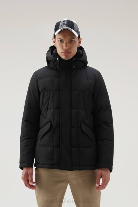 Woolrich Men Blizzard Field Jacket Black Clothing J026745