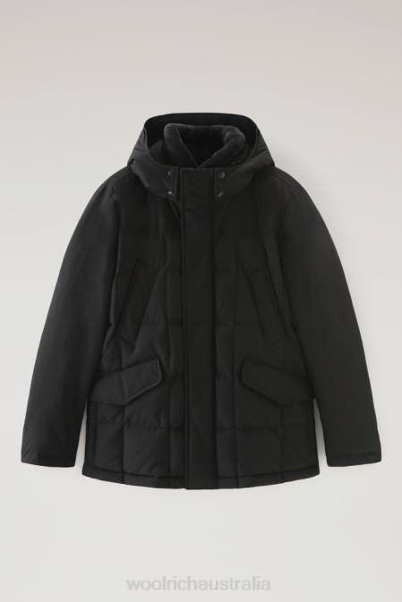 Woolrich Men Blizzard Field Jacket Black Clothing J026745