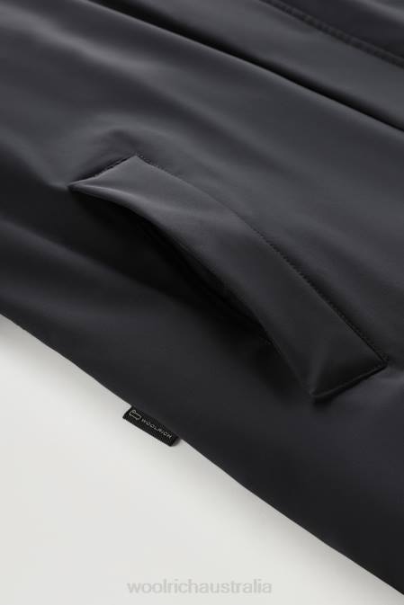 Woolrich Men Mountain Stretch Parka Black Clothing J026833