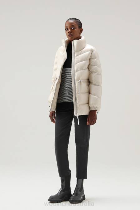 Woolrich Women Stretch Cotton Twill Pants Black Clothing J026288