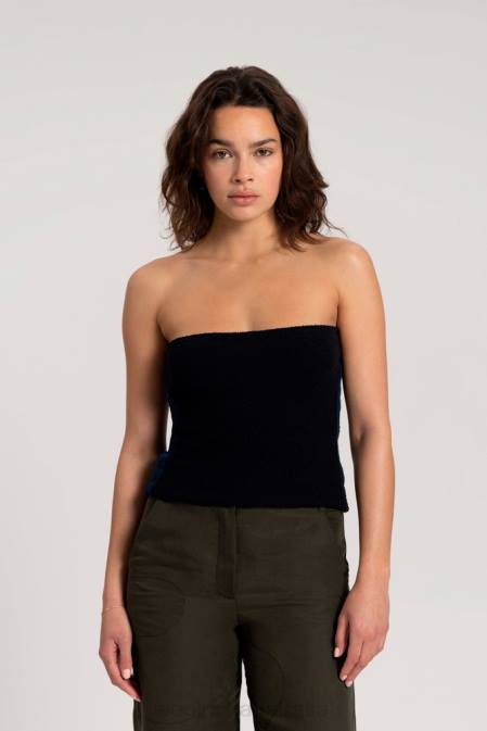 Woolrich Women Bandeau Top-Danielle Cathari Black Clothing J026153