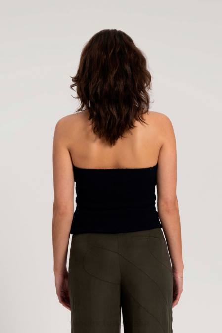 Woolrich Women Bandeau Top-Danielle Cathari Black Clothing J026153