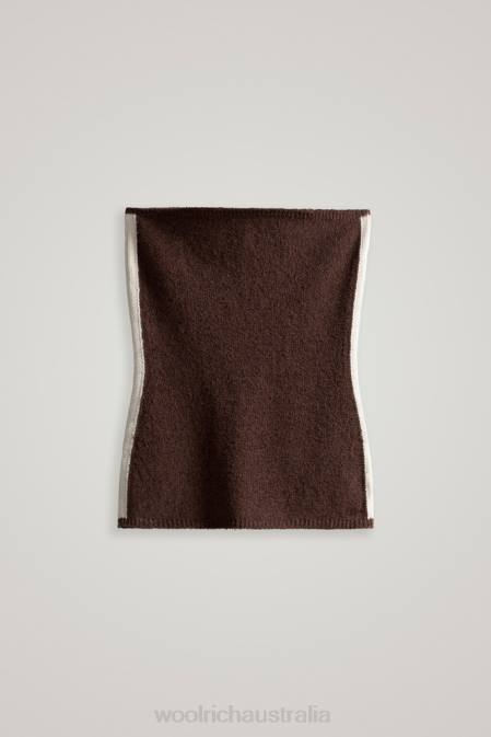 Woolrich Women Bandeau Top-Danielle Cathari Brown Clothing J026154