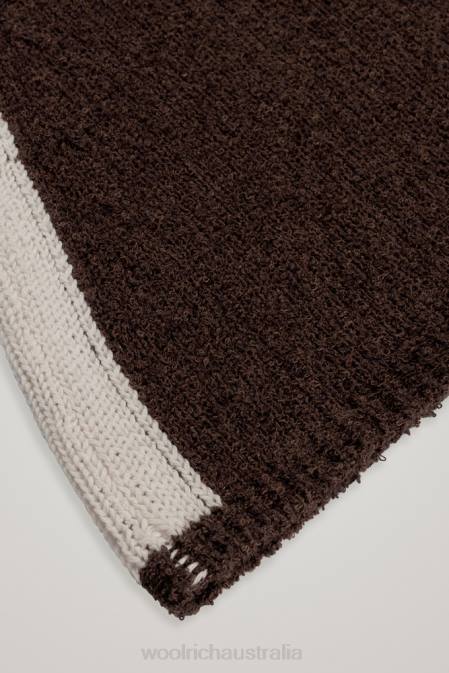 Woolrich Women Bandeau Top-Danielle Cathari Brown Clothing J026154