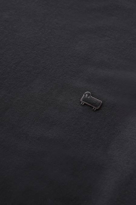 Woolrich Women Cotton Logo T-shirt Black Clothing J026225