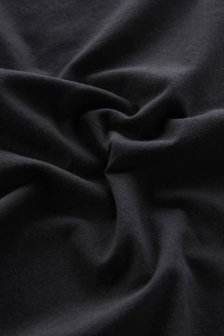 Woolrich Women Cotton Logo T-shirt Black Clothing J026225