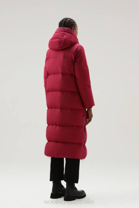 Woolrich Women Aurora Long Parka Bright Beet Clothing J026308