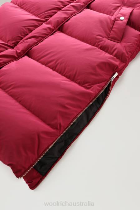 Woolrich Women Aurora Long Parka Bright Beet Clothing J026308