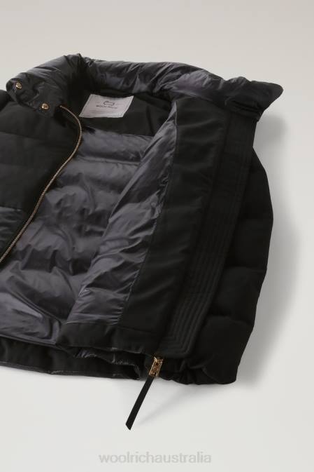 Woolrich Women Luxe Puffy Jacket Black Clothing J026356