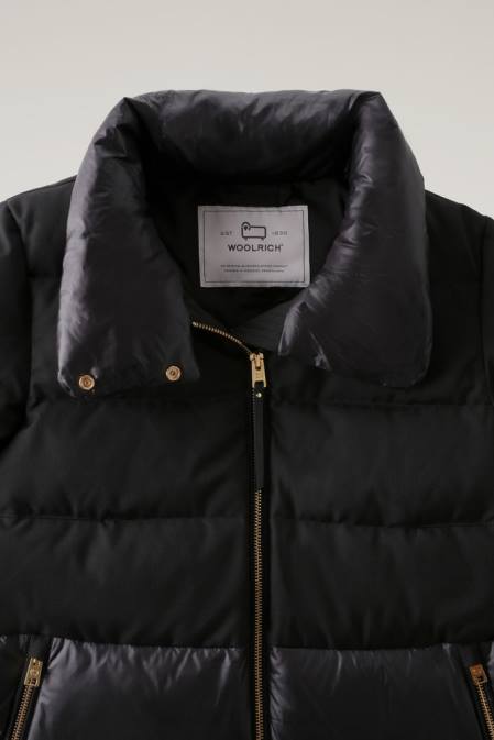 Woolrich Women Luxe Puffy Jacket Black Clothing J026356