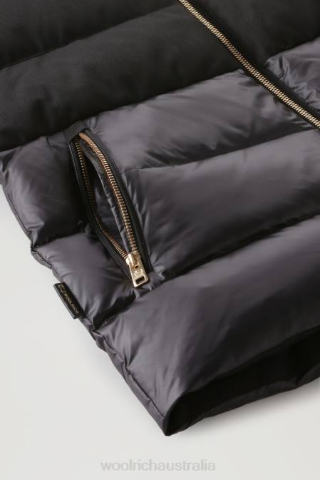 Woolrich Women Luxe Puffy Jacket Black Clothing J026356