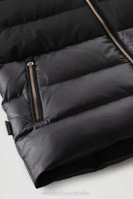 Woolrich Women Luxe Puffy Jacket Black Clothing J026356