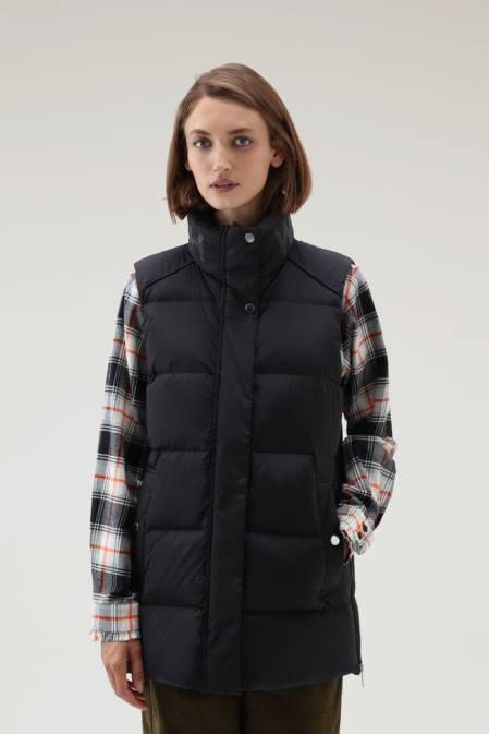 Woolrich Women Alsea Padded Vest Black Clothing J026314